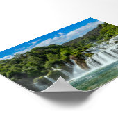 Poster cascade de Krka (Coin)