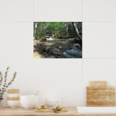 Poster Cascade de la rivière Pemigewasset I (Cuisine)