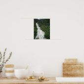 Poster Cascade de l'Alaska 11x14 Photographie (Cuisine)