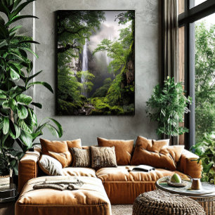 Poster Cascade de l'âme sauvage