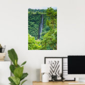 Poster Cascade De Papapapaitai Dans La Jungle (Bureau à domicile)