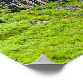 Poster Cascade de Svartifoss à Skaftafell - Islande (Coin)