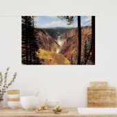 Poster Cascade de Yellowstone (Cuisine)