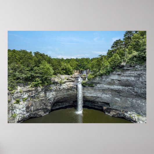 Poster Cascade DeSoto, Alabama (Devant)