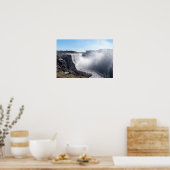 Poster Cascade Dettifoss - Vatnajokull NP - Islande (Cuisine)