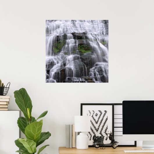 Poster Cascade d'Ithaca (Bureau à domicile)