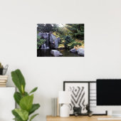 Poster Cascade du Minnesota Version aquarelle (Bureau à domicile)