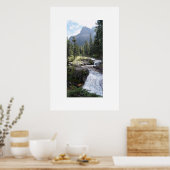 Poster Cascade du parc national Glacier (Cuisine)