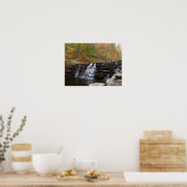 Poster Cascade du parc national Laurel Hill I (Cuisine)