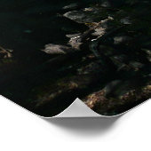 Poster Cascade Falls dans le parc national de Yosemite (Coin)