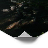 Poster Cascade Falls dans le parc national de Yosemite (Coin)