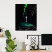 Poster Cascade Kozjak dans toute sa gloire (Bureau à domicile)