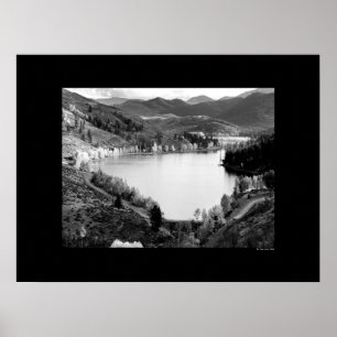 Poster Cascade - Lac