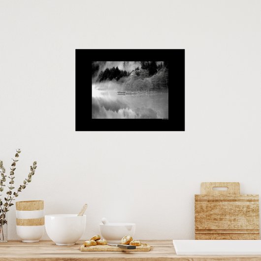 Poster Cascade - Quai Lakeside (Cuisine)