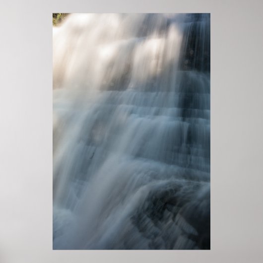 Poster Cascade, Robert H Treman State Park, New York (Devant)