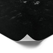 Poster Cascade Šum en noir et blanc (Coin)