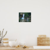 Poster Cascade sur Falls Creek à Lewis et Clark (Cuisine)