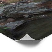 Poster Cascade sur la rivière Pemigewasset II (Coin)