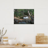 Poster Cascade sur la rivière Pemigewasset II (Cuisine)