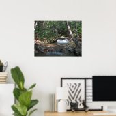 Poster Cascade sur la rivière Pemigewasset II (Bureau à domicile)
