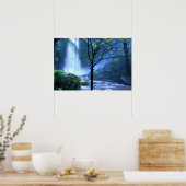 Poster Cascade tropicale spectaculaire à Bali Indonésie (Cuisine)