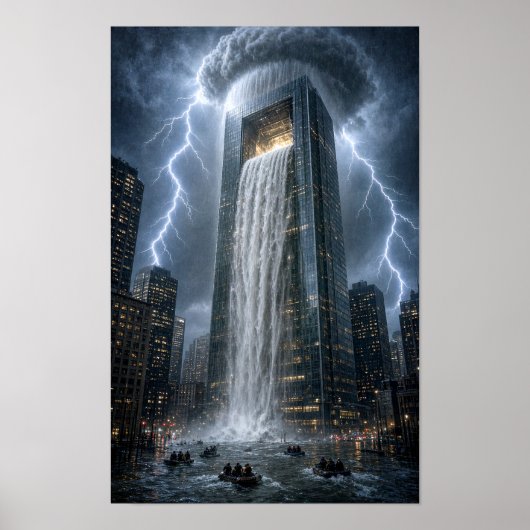 Poster Cascade Urbaine (Devant)