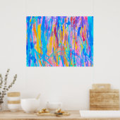 Poster Cascade vibrante (Cuisine)