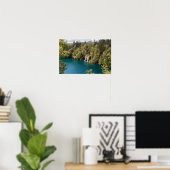 Poster Cascades dans le parc national de Plitvice - Croat (Bureau à domicile)