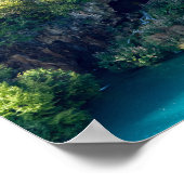 Poster Cascades dans le Parc National de Plitvice - Croat (Coin)