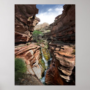 Poster Cascades de Deer Creek Narrows 2 - Grand Canyon