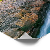 Poster Cascades de Kolufossar, Islande (Coin)