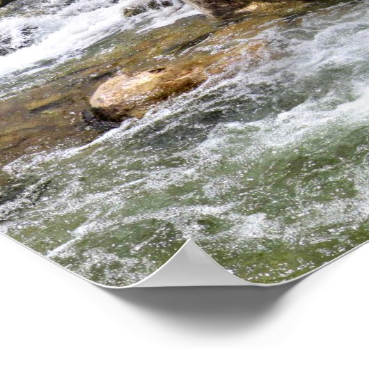 Poster Cascades de la ceinture de verdure de Barton Creek (Coin)