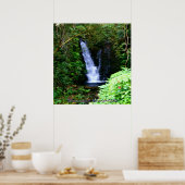 Poster Cascades hawaïennes (Cuisine)