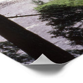 Poster Cascades Presque Isle 1981 Montagnes Porcupine (Coin)