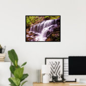 POSTER CASCADILLA GORGE ITHACA NEW YORK (Bureau à domicile)