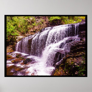 POSTER CASCADILLA GORGE ITHACA NEW YORK