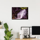 POSTER CASCADILLA GORGE ITHACA NEW YORK (Bureau à domicile)