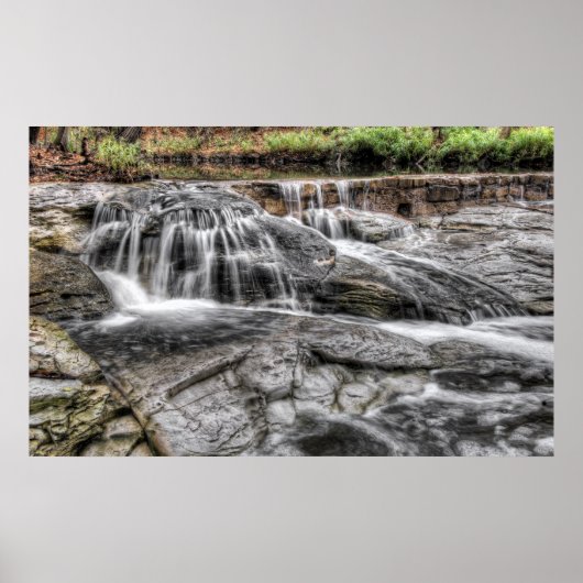 Poster Cascading Creek - Austin, Texas (Devant)