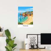 Poster Cascais, Portugal - Ville côtière (Bureau à domicile)