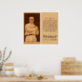 Poster Casey Hageman Red Sox Baseball 1912 (Cuisine)