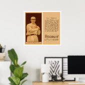 Poster Casey Hageman Red Sox Baseball 1912 (Bureau à domicile)