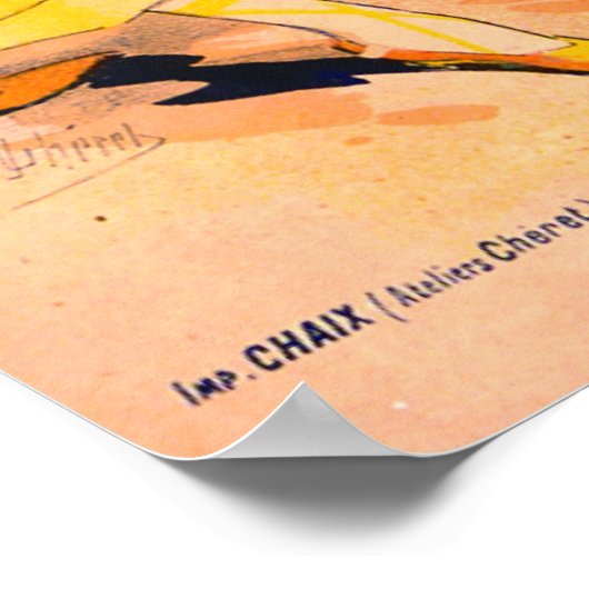 Poster Casino de Paris 1891 (Coin)