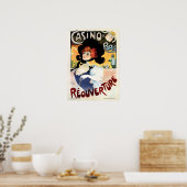 Poster CASINO DE PARIS Reouverture Musique Vintage (Cuisine)