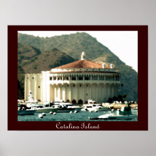 Poster Casino d'île de Catalina