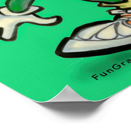 Poster Casino Noël (Coin)