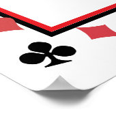 Poster Casino nuit personnalisée (Coin)