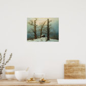 Poster Caspar David Friedrich Cairn en neige (Cuisine)
