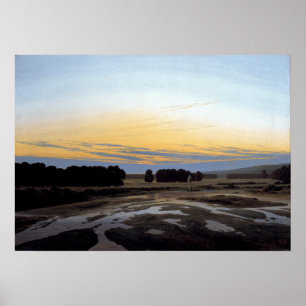 Poster Caspar David Friedrich La Grosse Gehege