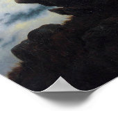 Poster Caspar David Friedrich Le Débardeur Au-Dessus De L (Coin)