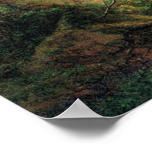 Poster Caspar David Friedrich Monastère Ruines Eldena (Coin)